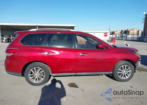 2015 Nissan Pathfinder Platinum/S/Sl/Sv z USA, uszkodzony, nr VIN 5N1AR2MN9FC600837